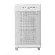 ASUS kućište AP201 PRIME CASE TG WHITE, Mini Tower, bijelo
