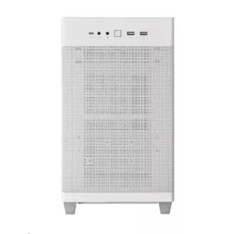 ASUS kućište AP201 PRIME CASE TG WHITE, Mini Tower, bijelo