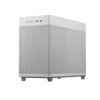ASUS kućište AP201 PRIME CASE TG WHITE, Mini Tower, bijelo