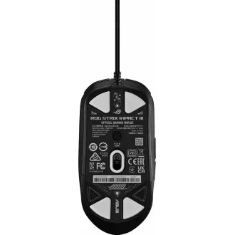 ASUS miš ROG STRIX IMPACT III, crni