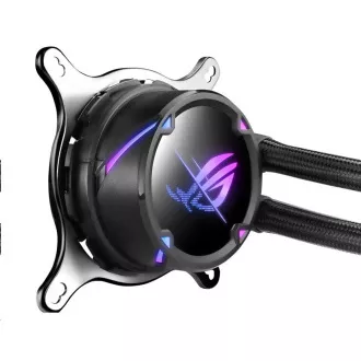 ASUS vodeni hladnjak CPU AIO ROG STRIX LC II 360, 3x120mm, LGA1851, AM4 ASUS vodeni hladnjak CPU AIO ROG STRIX LC II 360, 3x120mm, LGA1851, AM4