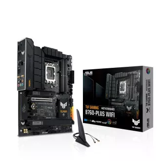 ASUS MB Sc LGA1700 TUF GAMING B760-PLUS WIFI, Intel B760, 4xDDR5, 1xDP, 1xHDMI, WI-FI