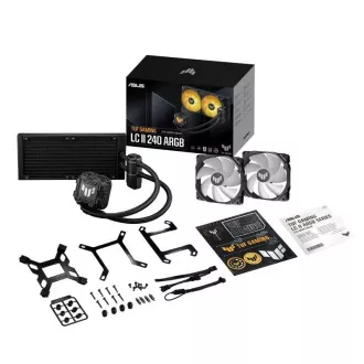 ASUS vodeni hladnjak CPU AIO TUF GAMING LC II 240 ARGB, 2x120mm, LGA1851, AM5