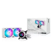 ASUS vodeni hladnjak CPU AIO ROG STRIX LC III 240 ARGB BIJELI, 2x120mm, LGA1851, AM5