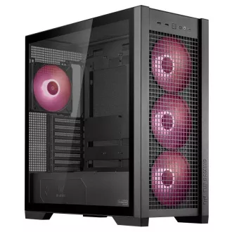ASUS kućište TUF GAMING CASE (GT302) TG, Mid Tower, 4x 140mm ARGB ventilator, crna