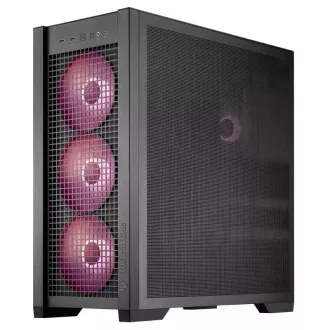 ASUS kućište TUF GAMING CASE (GT302) TG, Mid Tower, 4x 140mm ARGB ventilator, crna