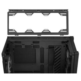 ASUS kućište TUF GAMING CASE (GT302) TG, Mid Tower, 4x 140mm ARGB ventilator, crna