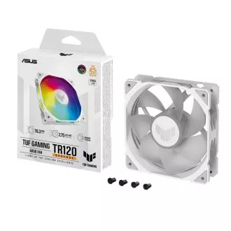 ASUS ventilator TUF GAMING TR120 ARGB Reverse, 1x120mm, bijeli