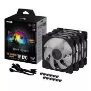 ASUS ventilator TUF GAMING TR120 ARGB, 3x120mm, crni