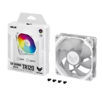 ASUS ventilator TUF GAMING TR120 ARGB, 1x120mm, bijeli