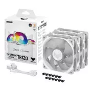 ASUS ventilator TUF GAMING TR120 ARGB, 3x120mm, bijeli