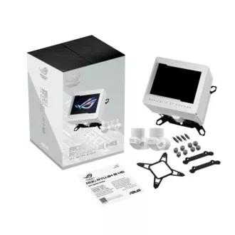 ASUS vodeni blok CPU ROG RYUJIN III WB, 3,5" LCD zaslon, bijeli