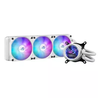 ASUS vodeni hladnjak CPU AIO ROG STRIX LC III 360 ARGB LCD WHITE, 3x120mm, LCD Display, LGA1851, AM5, bijeli