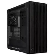 ASUS kućište PROART PA602 WOOD TG PWM BLACK, Mid Tower, prozirna strana, crna