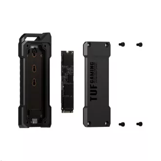 ASUS TUF GAMING A2 SSD NVME kućište, USB3.2 Gen 2X1, M.2 NVMe SSD metalna kutija, crna ASUS TUF GAMING A2 SSD NVME kućište, USB3.2 Gen 2X1, M.2 NVMe SSD metalna kutija, crna