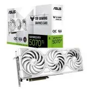 ASUS VGA NVIDIA GeForce RTX 5070 Ti TUF GAMING 16GB OC BIJELA, 16GB GDDR7, 3xDP, 2xHDMI