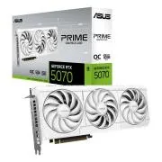 ASUS VGA NVIDIA GeForce RTX 5070 PRIME 12GB OC BIJELA, 12GB GDDR7, 3xDP, 1xHDMI