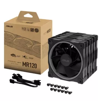 ASUS PRIME MR120 ARGB Obrnuti ventilator, 3x120 mm, crni