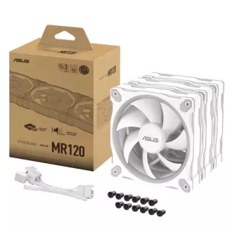 ASUS PRIME MR120 ARGB ventilator, 3x120 mm, bijeli