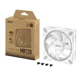 ASUS PRIME MR120 ARGB ventilator, 1x120 mm, bijeli