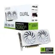 ASUS VGA NVIDIA GeForce RTX 5060 Ti DUAL OC 16G BIJELA, 16GB GDDR7, 3xDP, 1xHDMI
