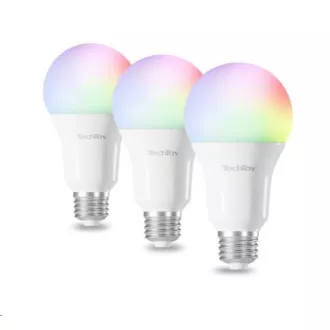 TechToy Smart žarulja RGB 11W E27 set od 3 komada