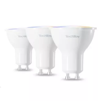 TechToy pametna žarulja RGB 4,7 W GU10 ZigBee set od 3 komada
