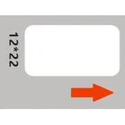 Niimbot naljepnice RP 12x22mm 260kom bijele za D11 i D110