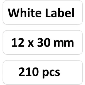 Niimbot naljepnice RP 12x30mm 210kom bijele za D11 i D110