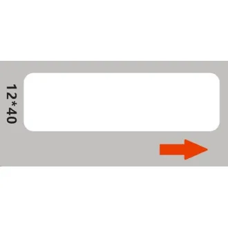 Niimbot naljepnice RP 12x40mm 160kom bijele za D11 i D110 Niimbot naljepnice RP 12x40mm 160kom bijele za D11 i D110