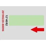 Niimbot naljepnice RP 12x40mm 160kom zelene za D11 i D110