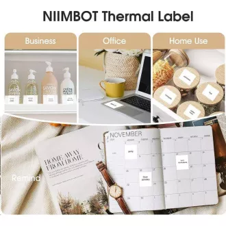 Niimbot naljepnice R 30x20mm 320kom Bijele za B21, B21S, B3S, B1