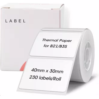 Niimbot naljepnice R 40x30mm 230kom bijele za B21, B21S, B3S, B1 Niimbot naljepnice R 40x30mm 230kom bijele za B21, B21S, B3S, B1