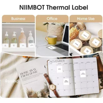 Niimbot naljepnice R 40x30mm 230kom bijele za B21, B21S, B3S, B1 Niimbot naljepnice R 40x30mm 230kom bijele za B21, B21S, B3S, B1