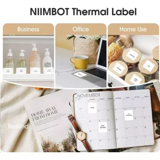 Niimbot naljepnice R 40x60mm 125kom Bijele za B21, B21S, B3S, B1