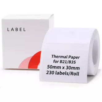 Niimbot naljepnice R 50x30mm 230kom Bijele za B21, B21S, B3S, B1 Niimbot naljepnice R 50x30mm 230kom Bijele za B21, B21S, B3S, B1