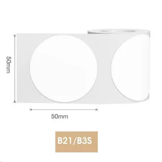 Niimbot naljepnice R 50x50mm 150 kom Okrugle za B21, B21S, B3S, B1