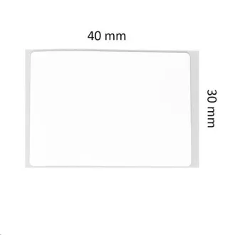 Niimbot naljepnice ER 40x30mm 230 kom prozirne za B21, B21S, B3S, B1