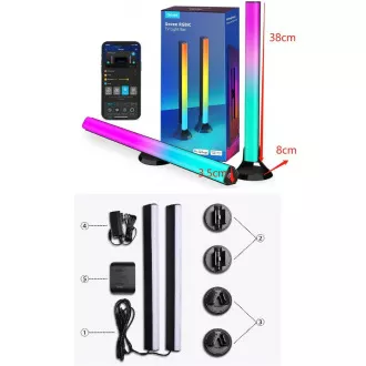 Govee SMART LED RGBIC Panel 38cm za TV 43-75" - 2 kom Govee SMART LED RGBIC Panel 38cm za TV 43-75" - 2 kom