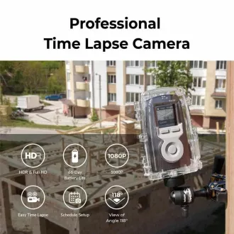 Brinno BCC300-C Time Lapse kamera - građevinski paket Brinno BCC300-C Time Lapse kamera - građevinski paket