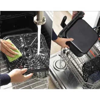 Cosori Dual Blaze 6.4L SMART friteza na vrući zrak + 5x ražanj i roštilj. rešetka, crna Cosori Dual Blaze 6.4L SMART friteza na vrući zrak + 5x ražanj i roštilj. rešetka, crna