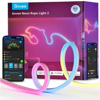 Govee Neon 2 MATTER fleksibilna LED traka (3m) - RGBIC