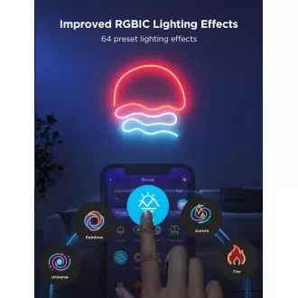 Govee Neon 2 MATTER fleksibilna LED traka (3m) - RGBIC