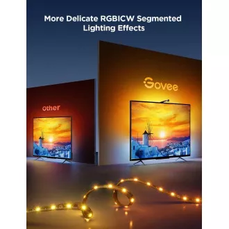Govee TV pozadinsko osvjetljenje 3 Lite TV 75-85" SMART LED pozadinsko osvjetljenje RGBIC