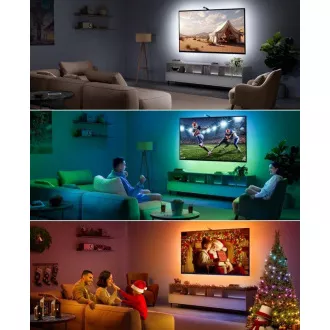 Govee TV pozadinsko osvjetljenje 3 Lite TV 75-85" SMART LED pozadinsko osvjetljenje RGBIC