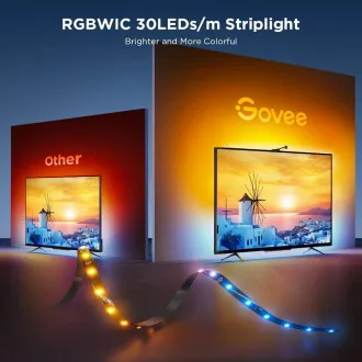 Govee pozadinsko osvjetljenje 3S Netflix TV 55-65 SMART LED pozadinsko osvjetljenje RGBICW Govee pozadinsko osvjetljenje 3S Netflix TV 55-65 SMART LED pozadinsko osvjetljenje RGBICW