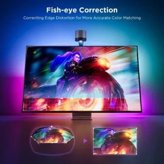Govee pozadinsko osvjetljenje 3S Netflix TV 55-65 SMART LED pozadinsko osvjetljenje RGBICW Govee pozadinsko osvjetljenje 3S Netflix TV 55-65 SMART LED pozadinsko osvjetljenje RGBICW