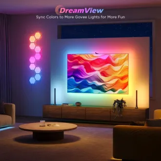 Govee pozadinsko osvjetljenje 3S Netflix TV 55-65 SMART LED pozadinsko osvjetljenje RGBICW Govee pozadinsko osvjetljenje 3S Netflix TV 55-65 SMART LED pozadinsko osvjetljenje RGBICW