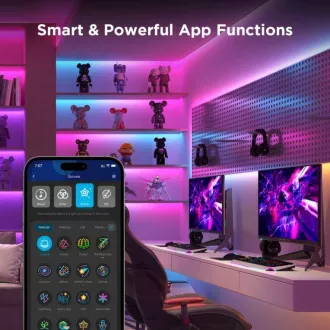 Govee WiFi RGBICW Smart PRO LED traka 5m Matter - ekstra izdržljiva