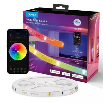 Govee WiFi RGBICW Smart PRO LED traka 10m Matter - ekstra izdržljiva Govee WiFi RGBICW Smart PRO LED traka 10m Matter - ekstra izdržljiva